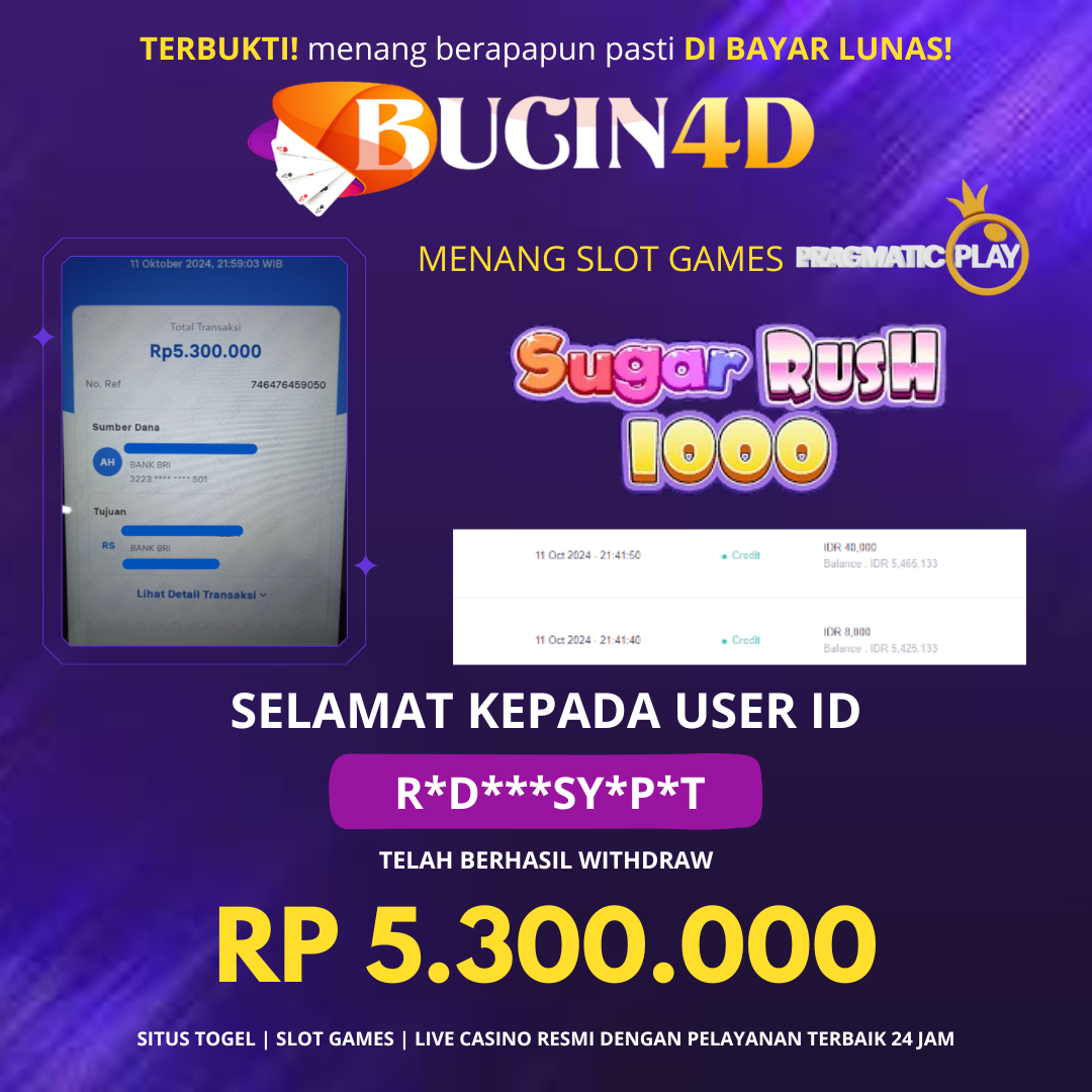 BUKTI JP SLOT PRAGMATIC PLAY