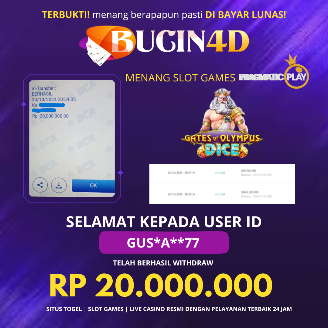 BUKTI JP SLOT PRAGMATIC PLAY