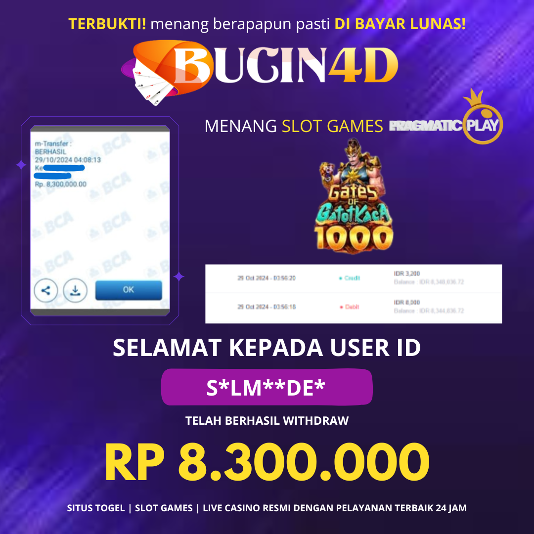 BUKTI JP SLOT PRAGMATIC PLAY