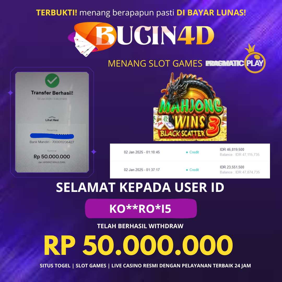 BUKTI JP SLOT PRAGMATIC PLAY