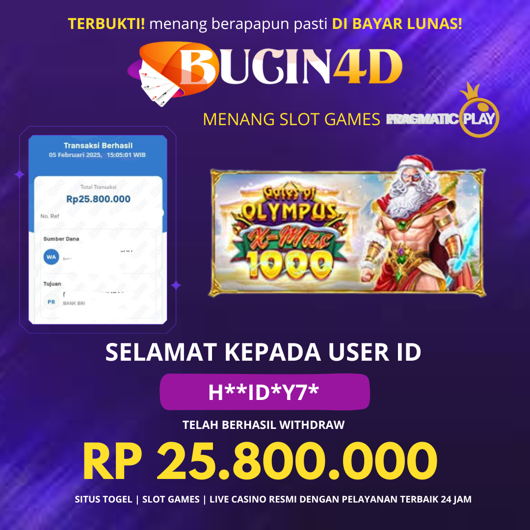 BUKTI JP SLOT PRAGMATIC PLAY