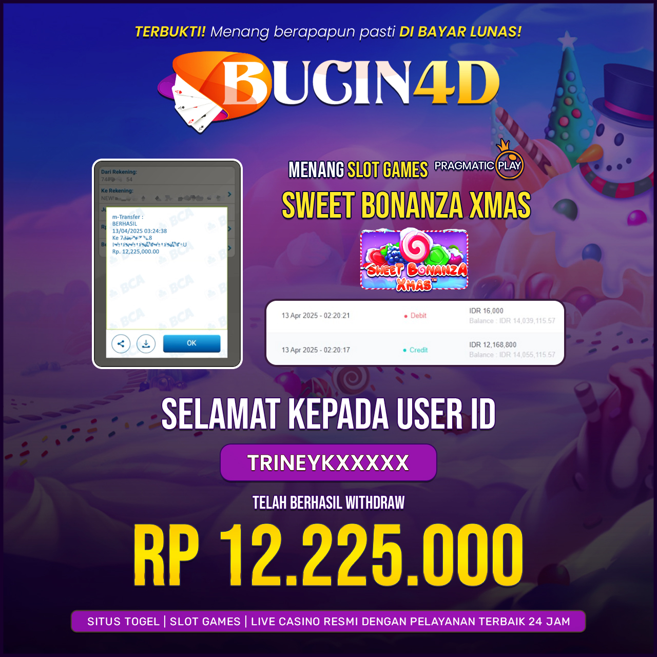 BUKTI JP SLOT PRAGMATIC PLAY
