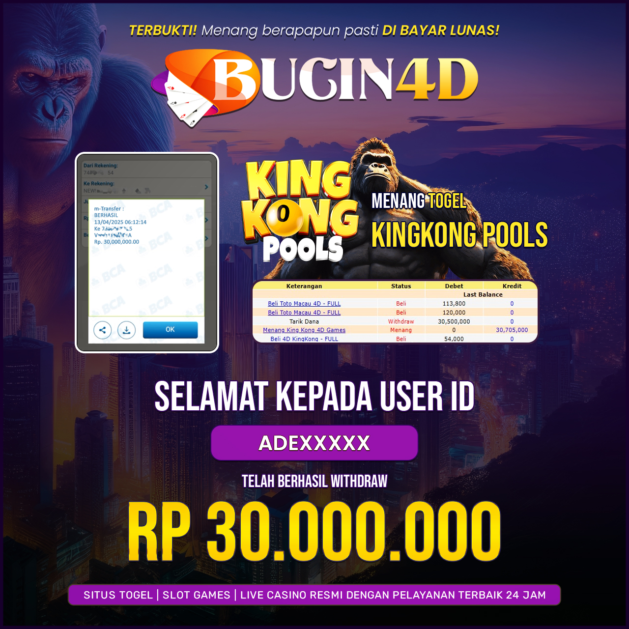 BUKTI JP TOGEL POOLS