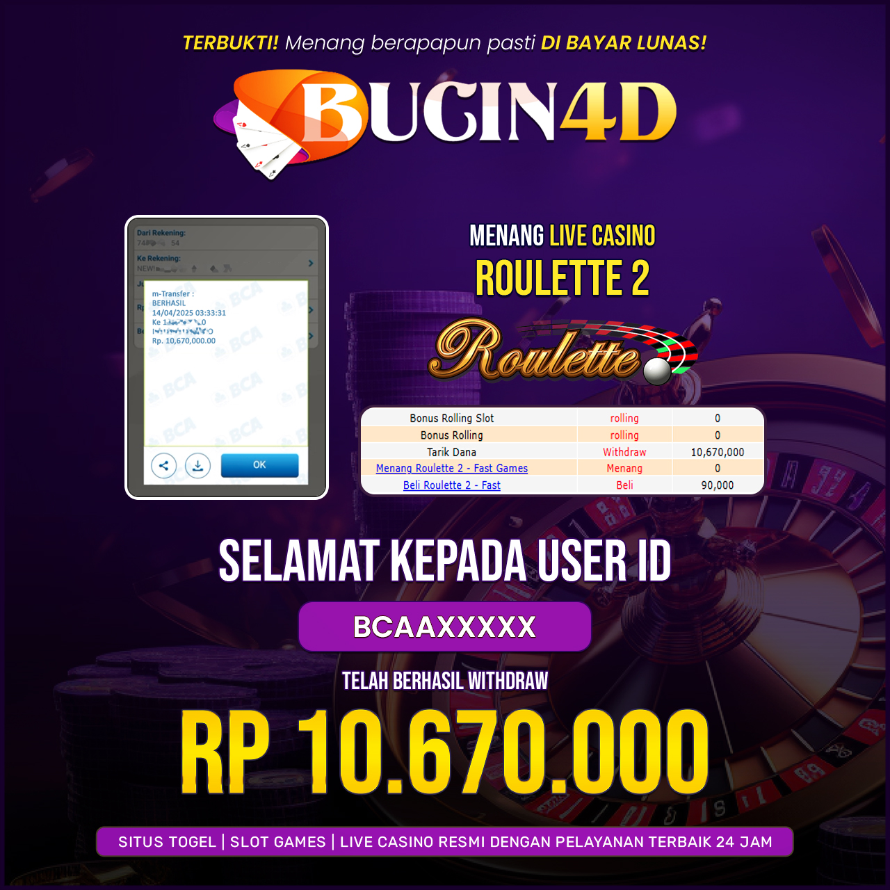 BUKTI JP IDN LIVE