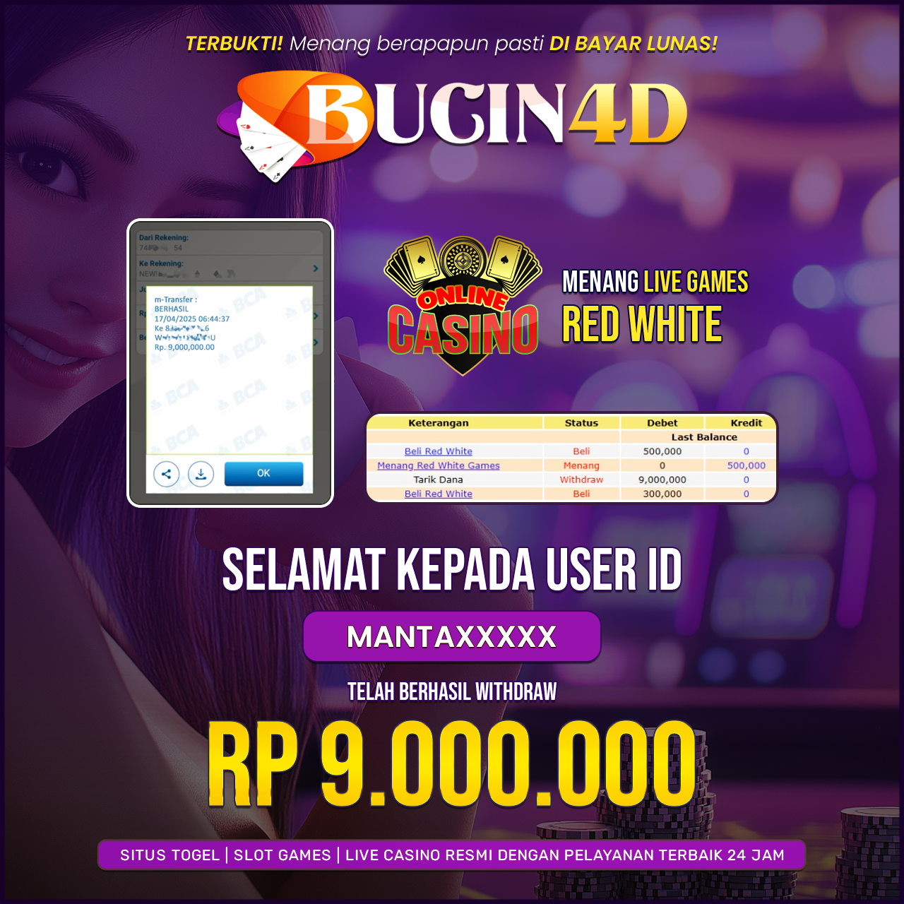 BUKTI JP IDN LIVE