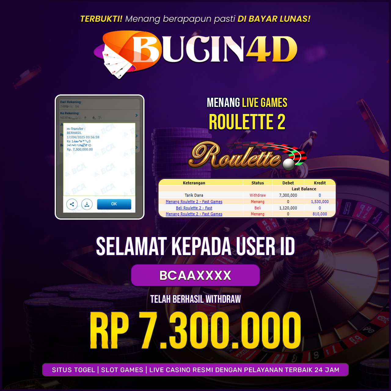 BUKTI JP IDN LIVE