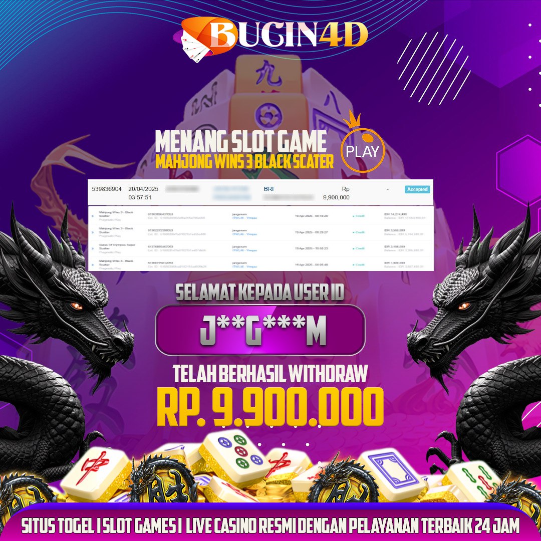 BUKTI JP SLOT PRAGMATIC PLAY