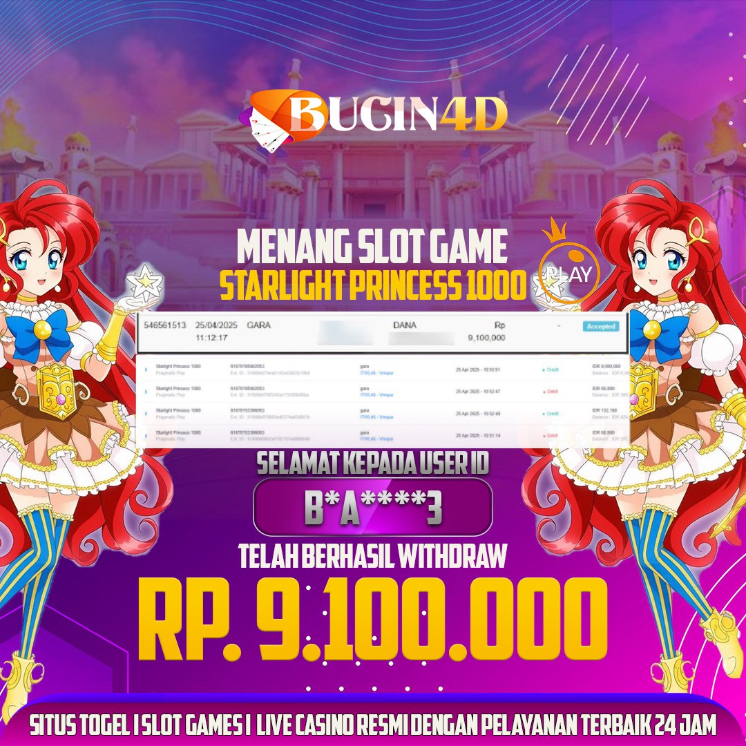 BUKTI JP SLOT PRAGMATIC PLAY