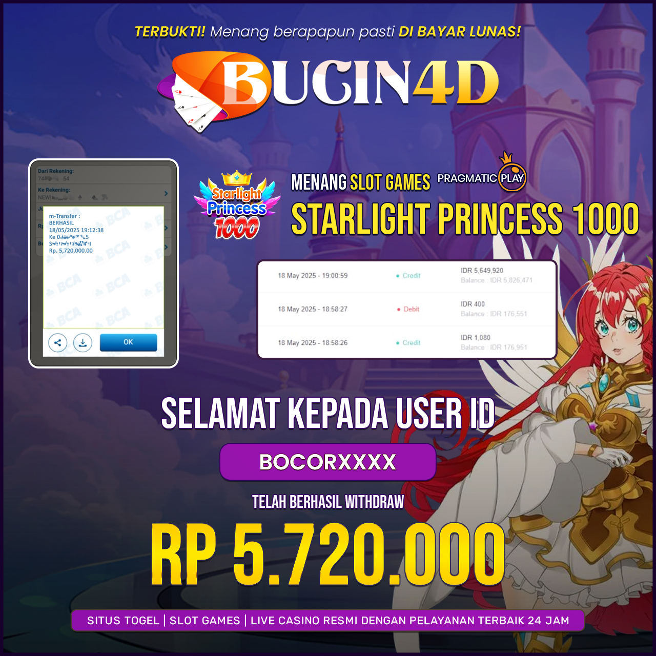 BUKTI JP SLOT PRAGMATIC PLAY