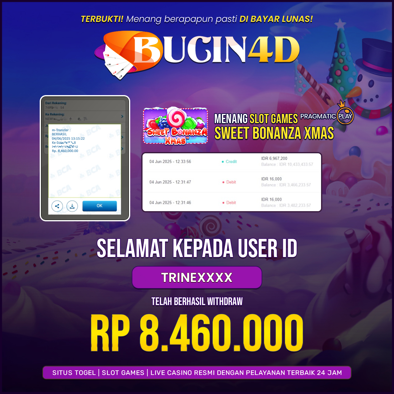 BUKTI JP SLOT PRAGMATIC PLAY