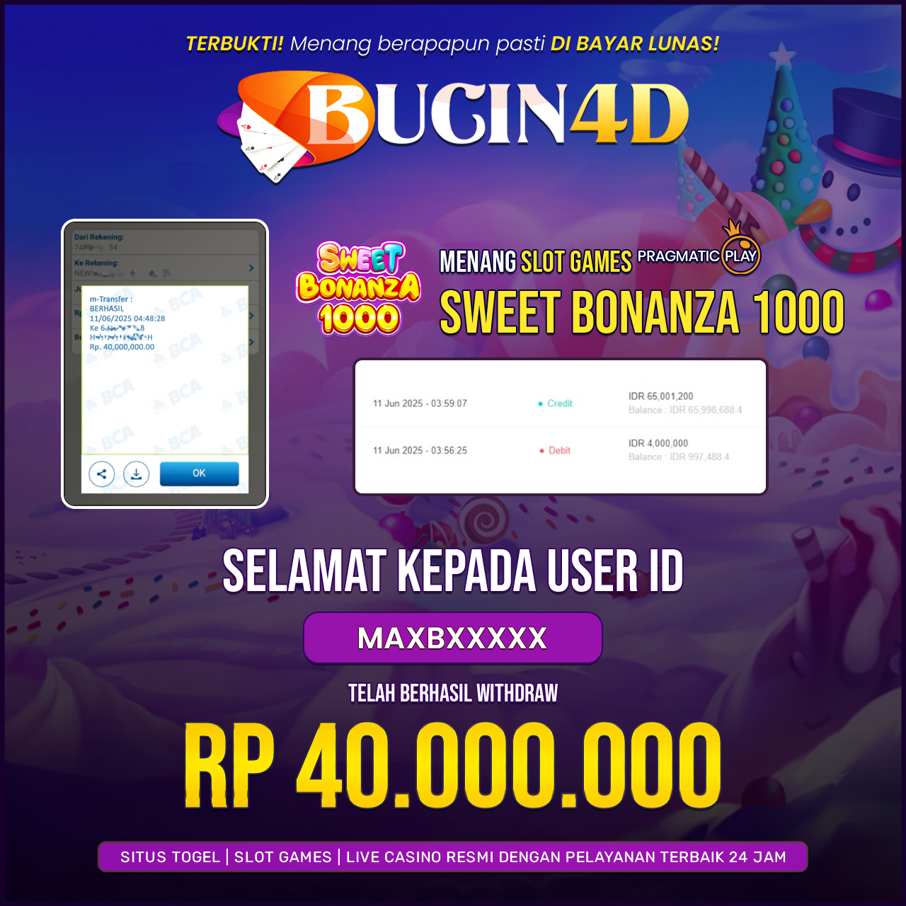 BUKTI JP SLOT PRAGMATIC PLAY