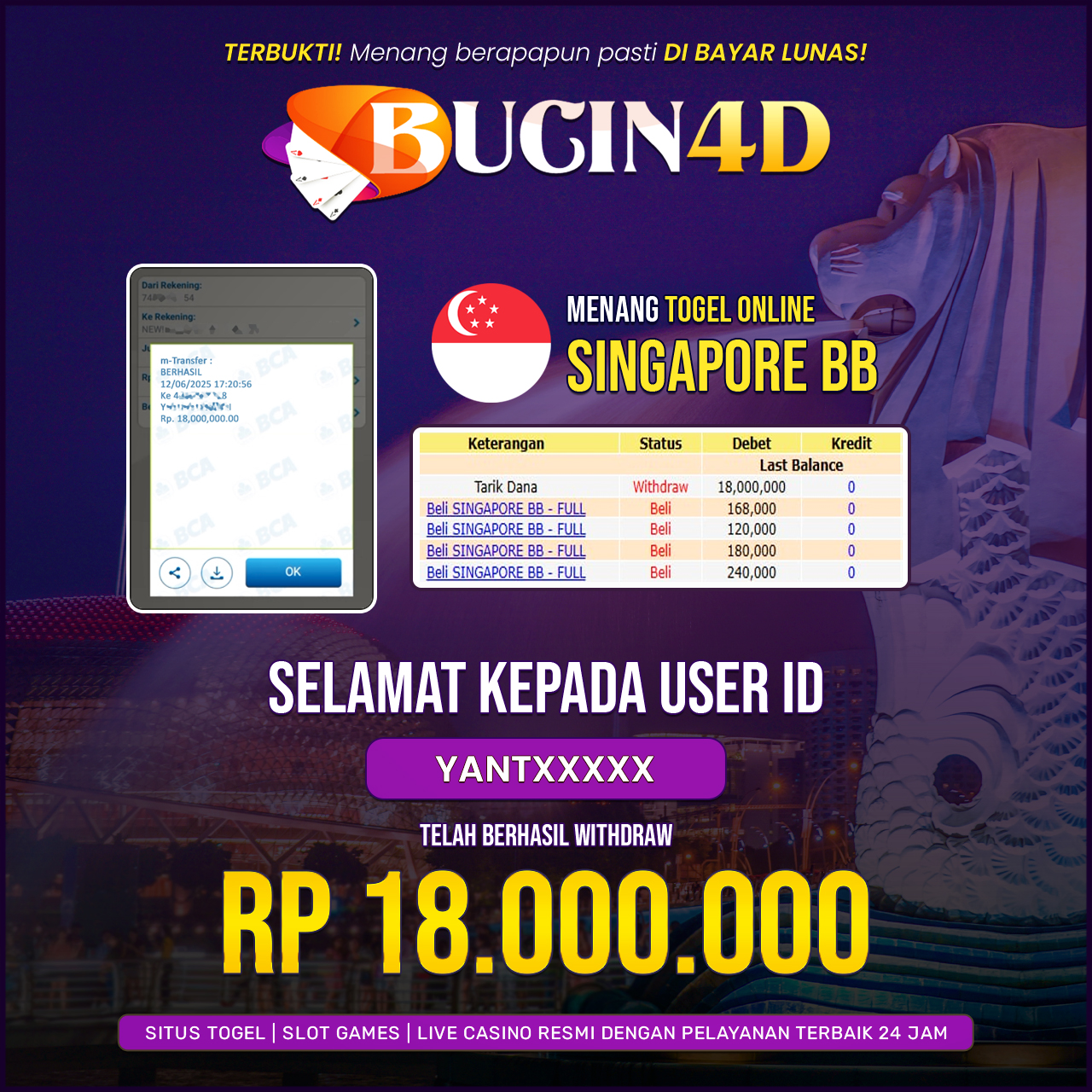BUKTI JP TOGEL POOLS