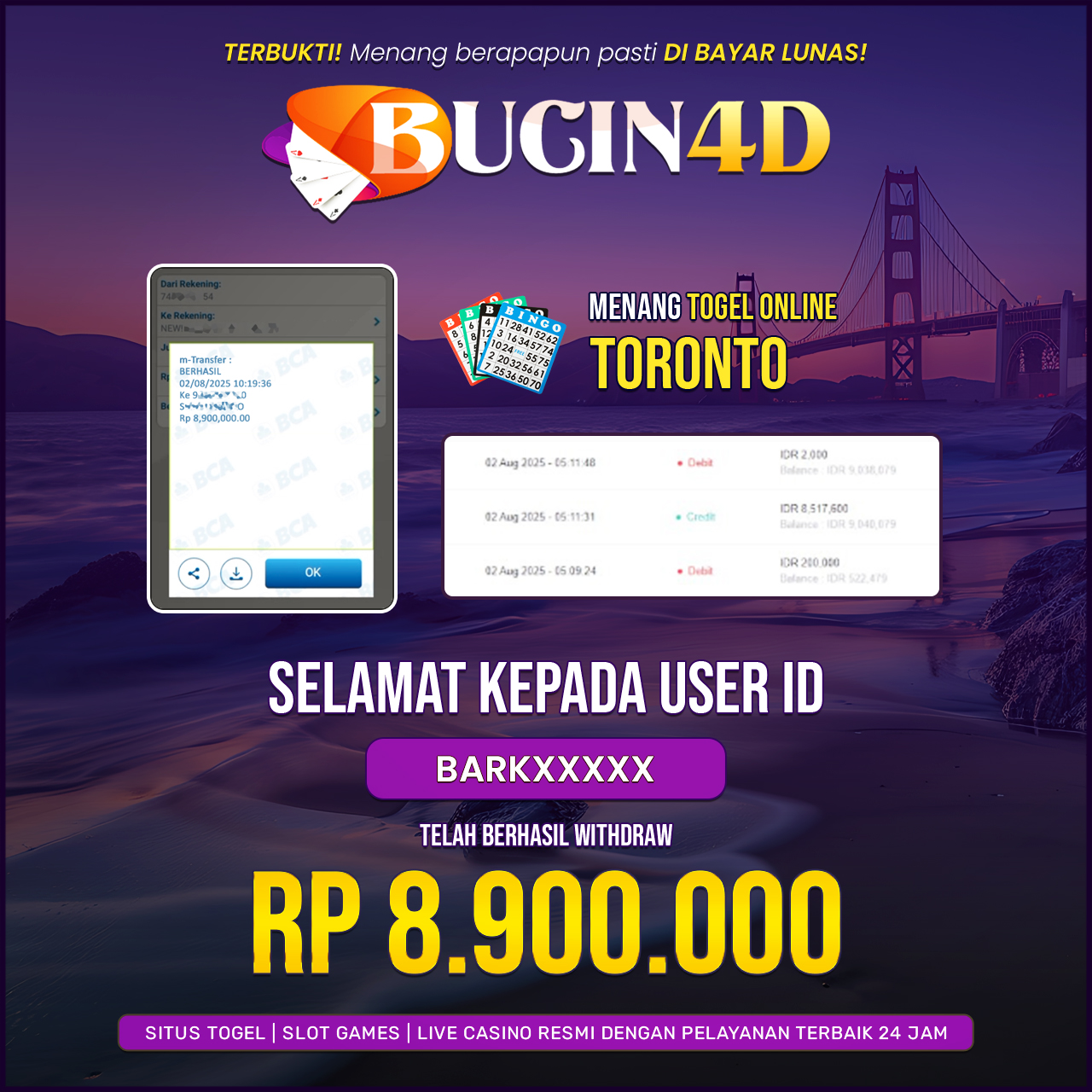 BUKTI JP TOGEL POOLS