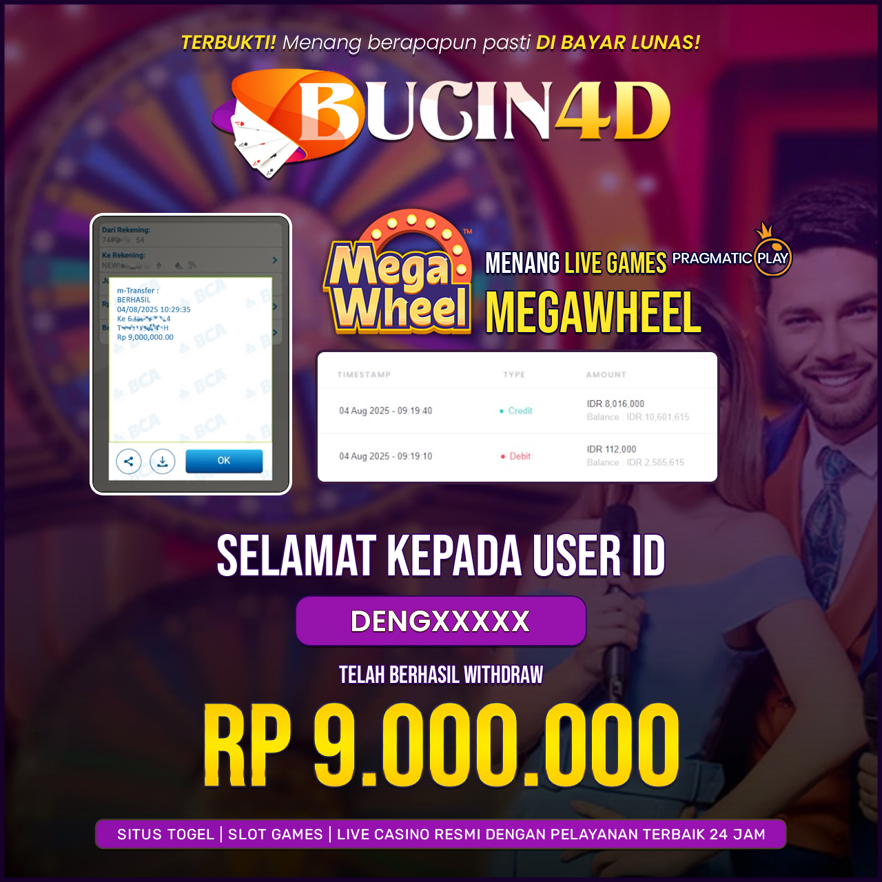 BUKTI JP SLOT PRAGMATIC PLAY