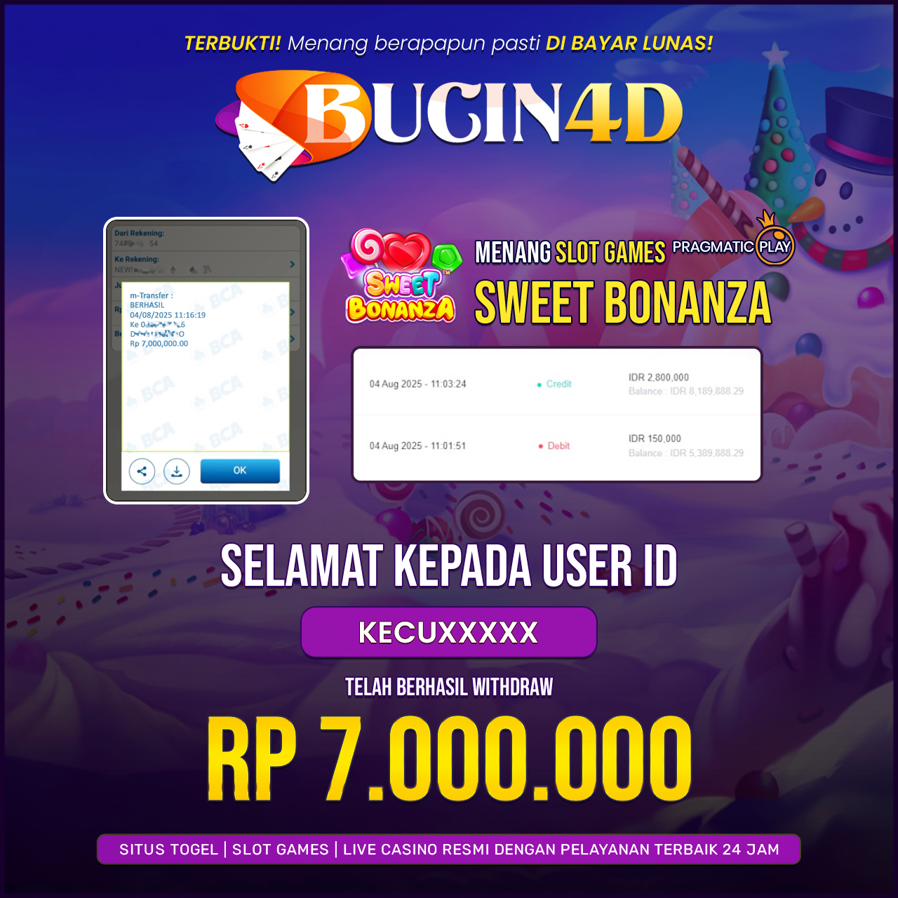 BUKTI JP SLOT PRAGMATIC PLAY