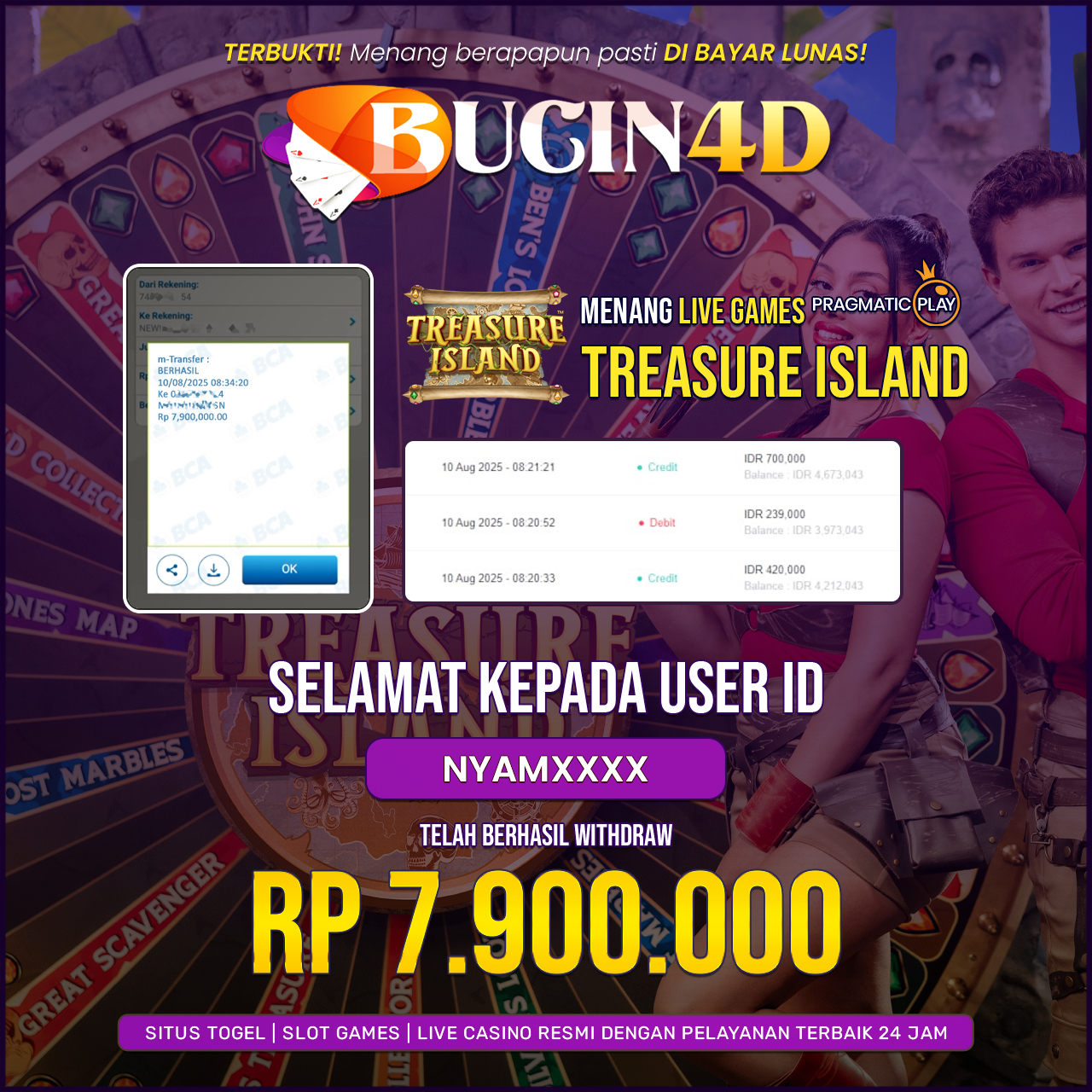 BUKTI JP SLOT PRAGMATIC PLAY