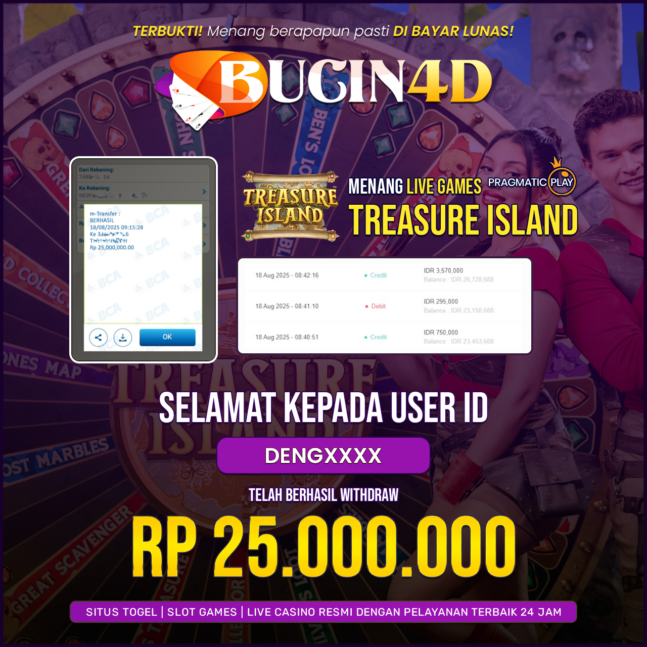 BUKTI JP SLOT PRAGMATIC PLAY