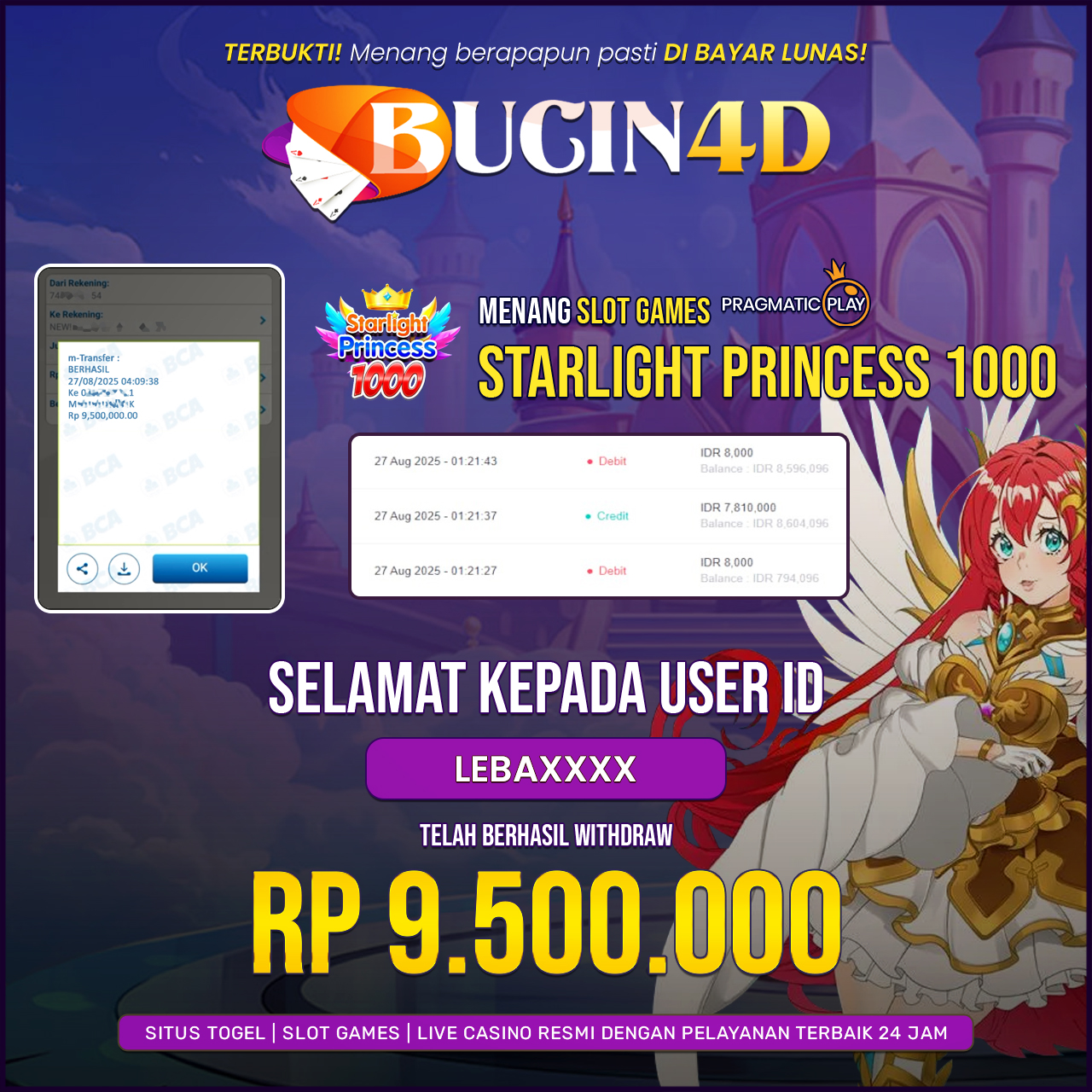 BUKTI JP SLOT PRAGMATIC PLAY
