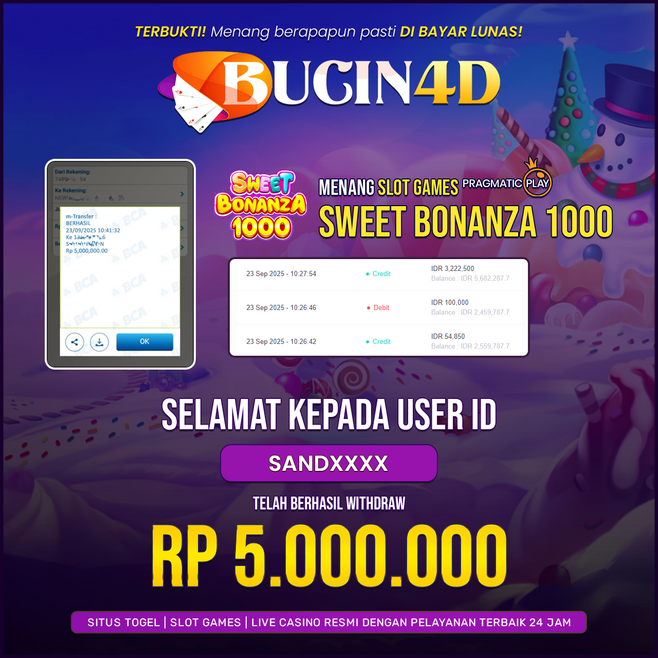 BUKTI JP SLOT PRAGMATIC PLAY