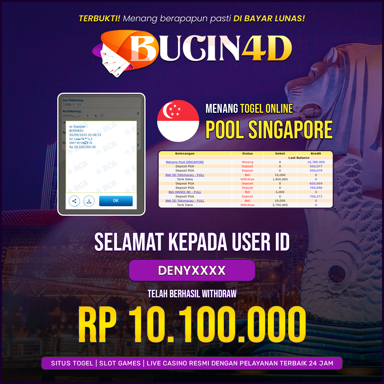BUKTI JP TOGEL POOLS