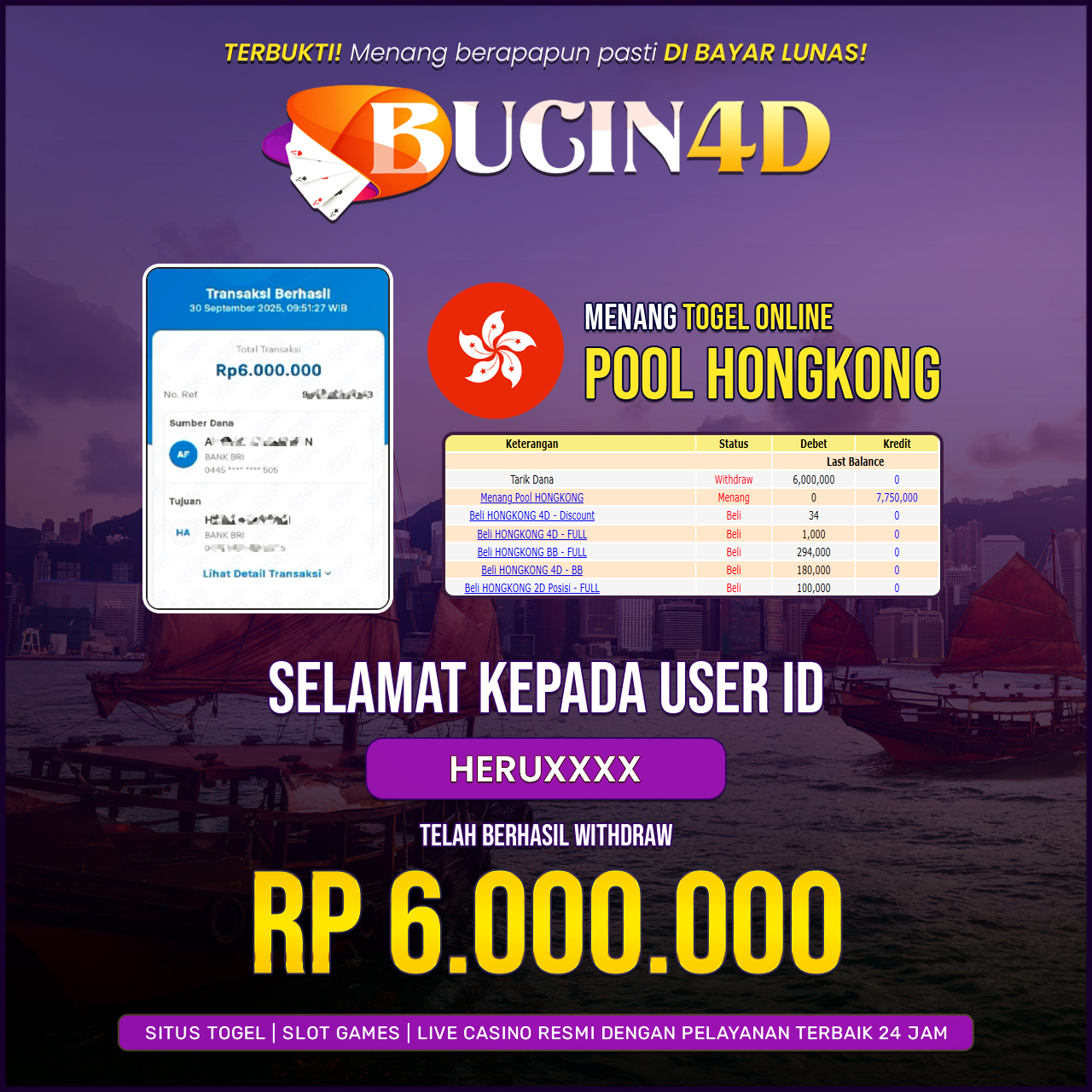 BUKTI JP TOGEL POOLS