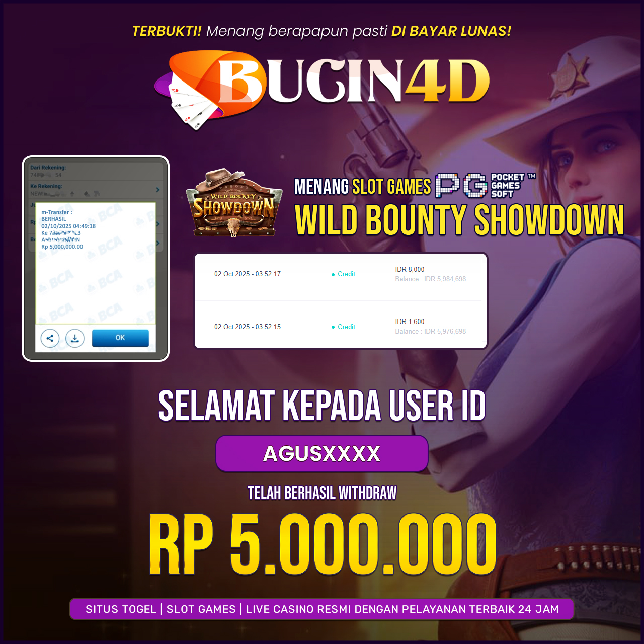 BUKTI JP SLOT PG SOFT