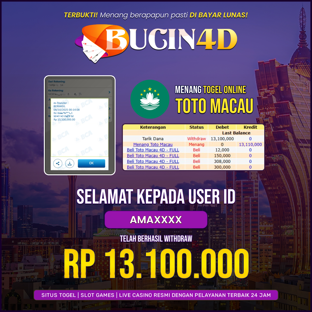 BUKTI JP TOGEL POOLS