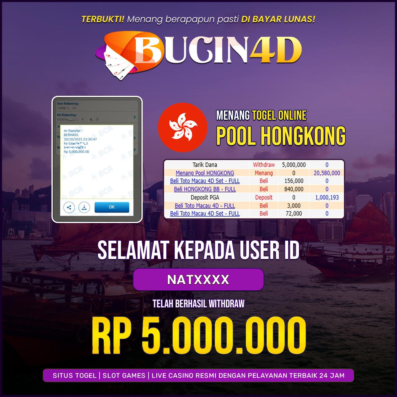 BUKTI JP TOGEL POOLS