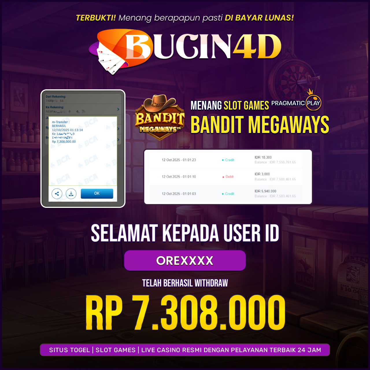 BUKTI JP SLOT PRAGMATIC PLAY