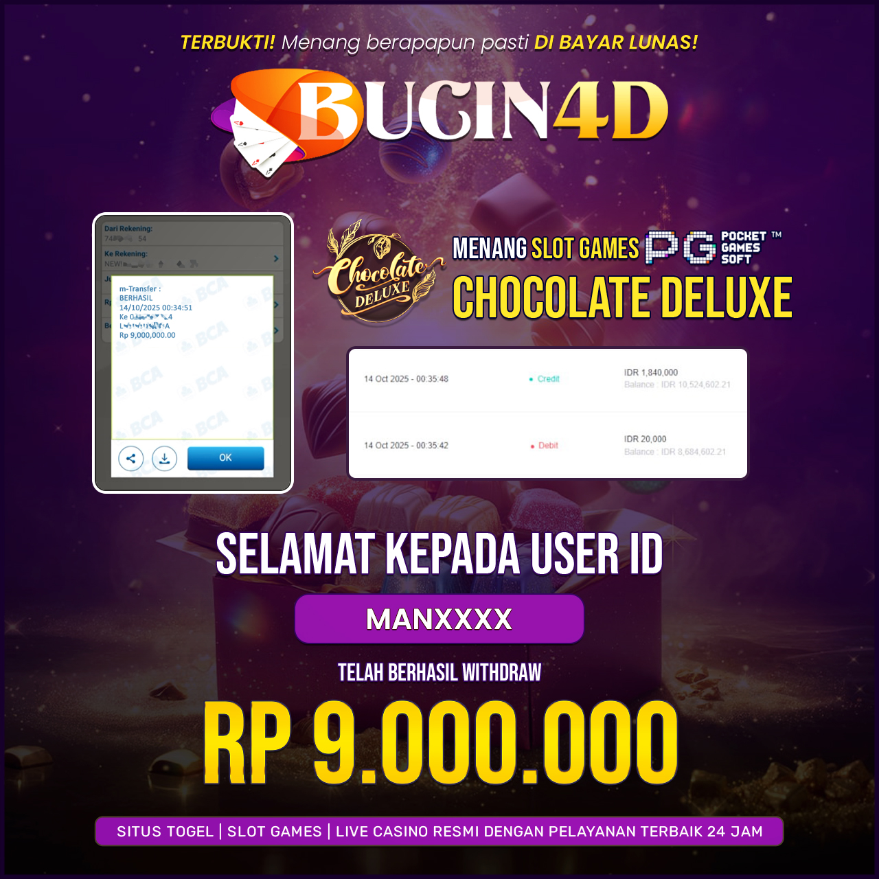 BUKTI JP SLOT PG SOFT