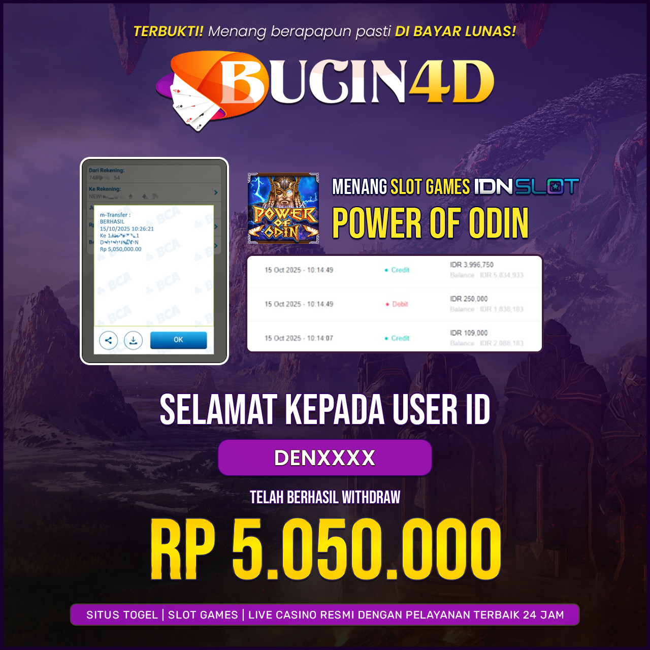 BUKTI JP SLOT IDNSLOT