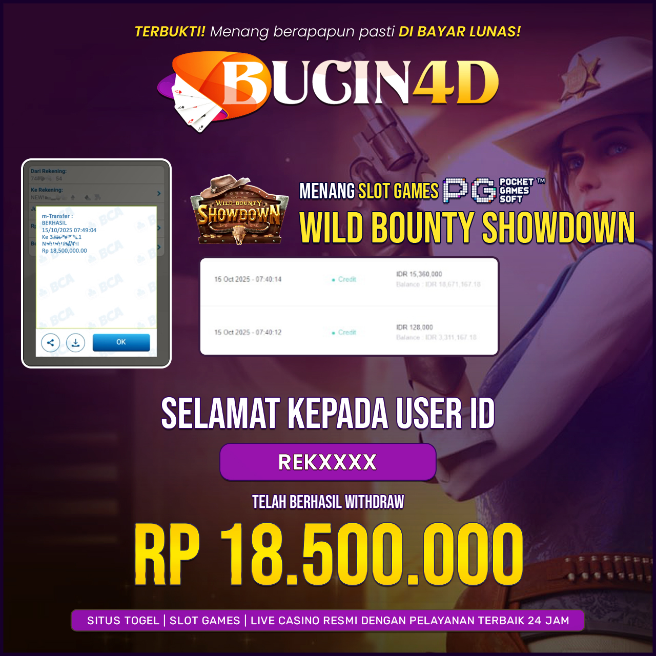 BUKTI JP SLOT PG SOFT