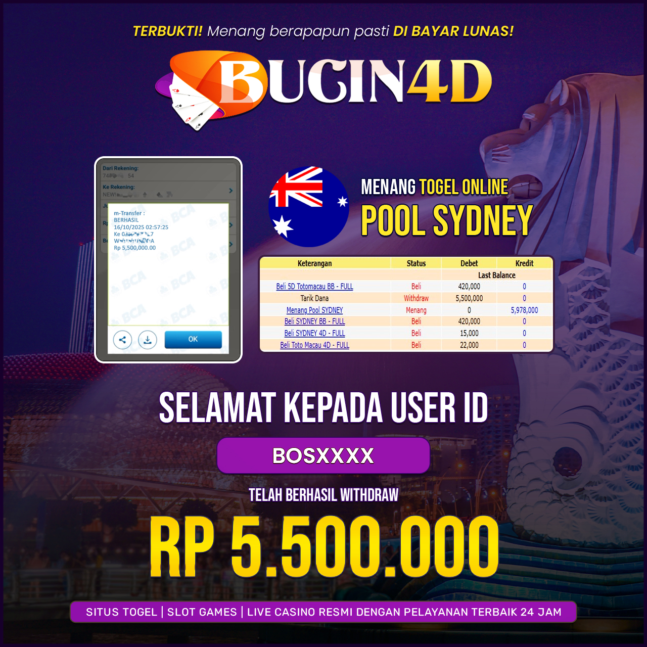 BUKTI JP TOGEL POOLS