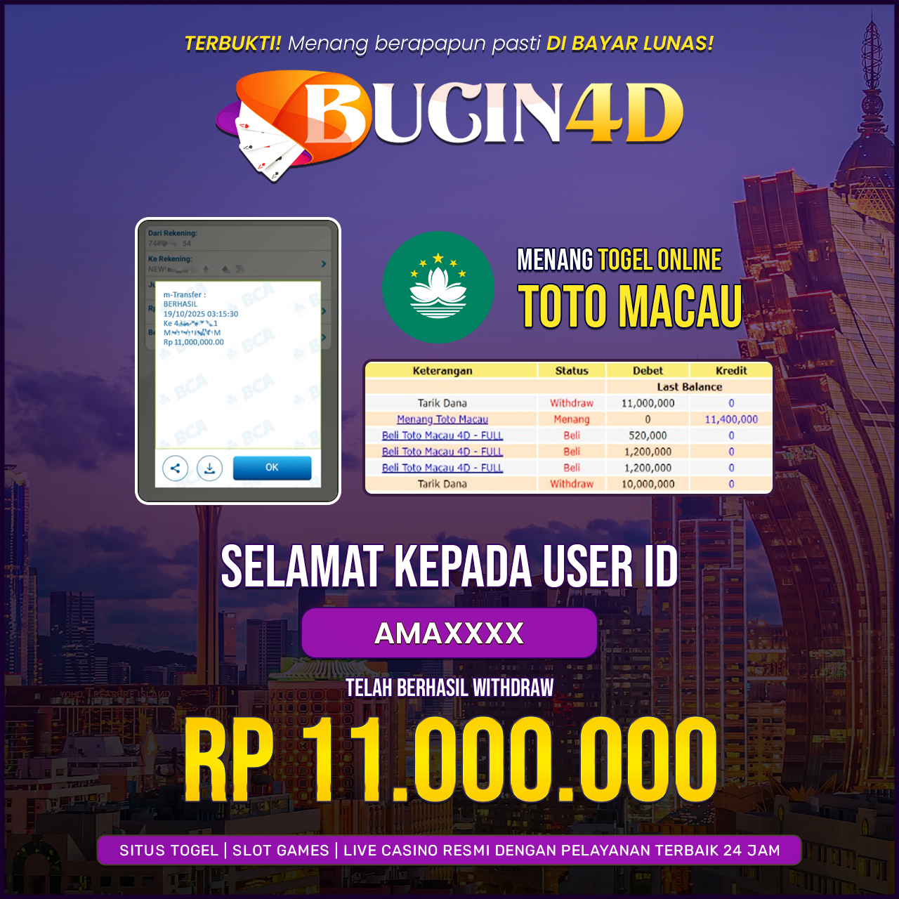 BUKTI JP TOGEL POOLS