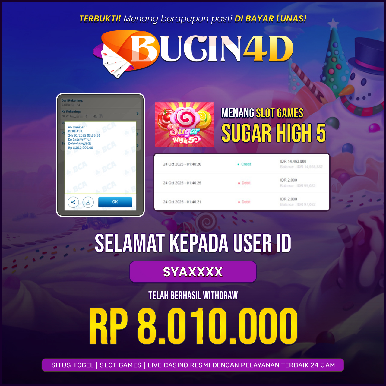 BUKTI JP SLOT 5G GAMES