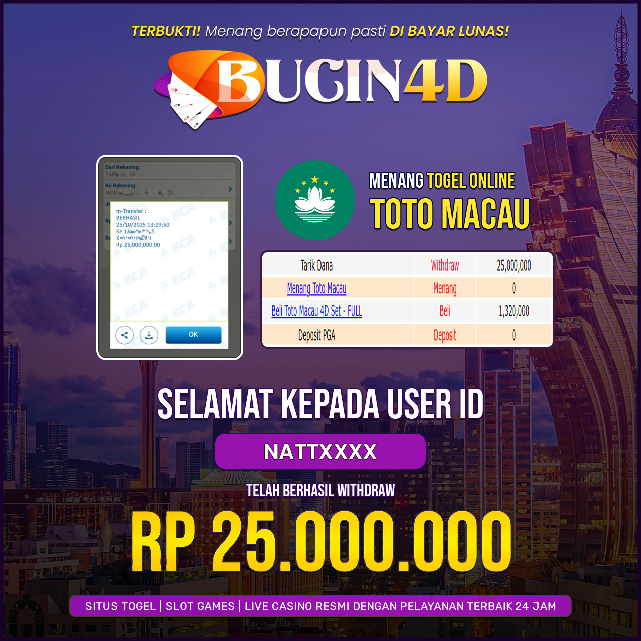 BUKTI JP TOGEL POOLS