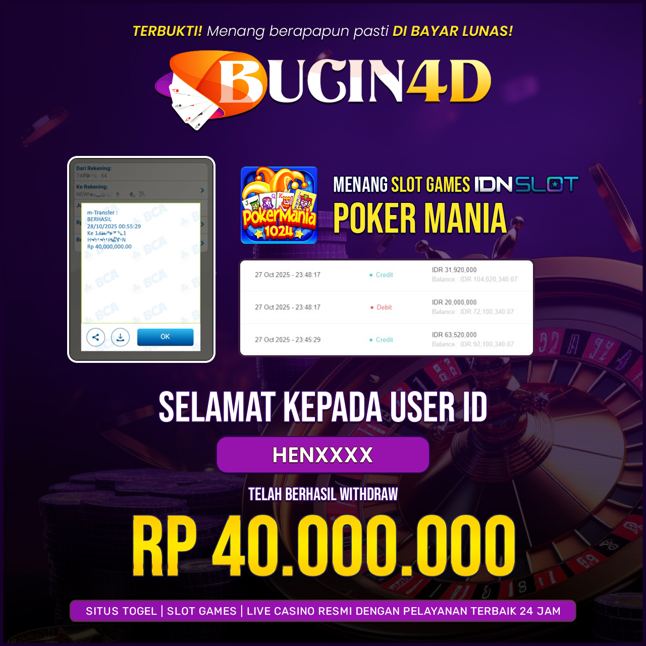 BUKTI JP SLOT IDNSLOT