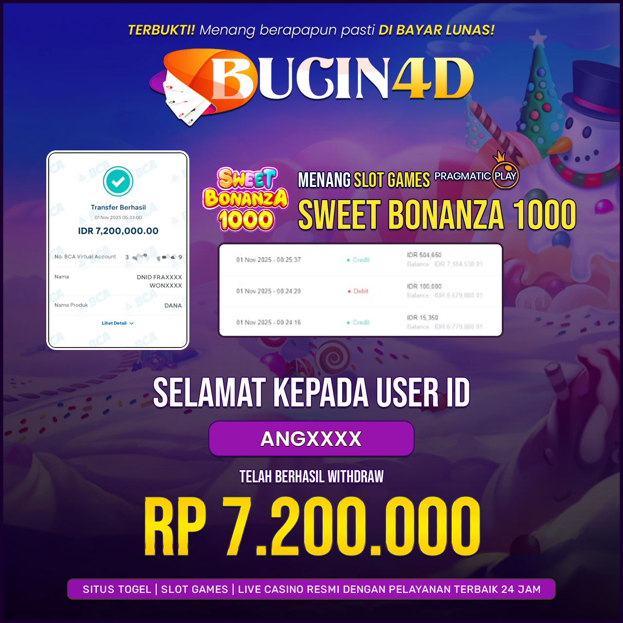 BUKTI JP SLOT PRAGMATIC PLAY