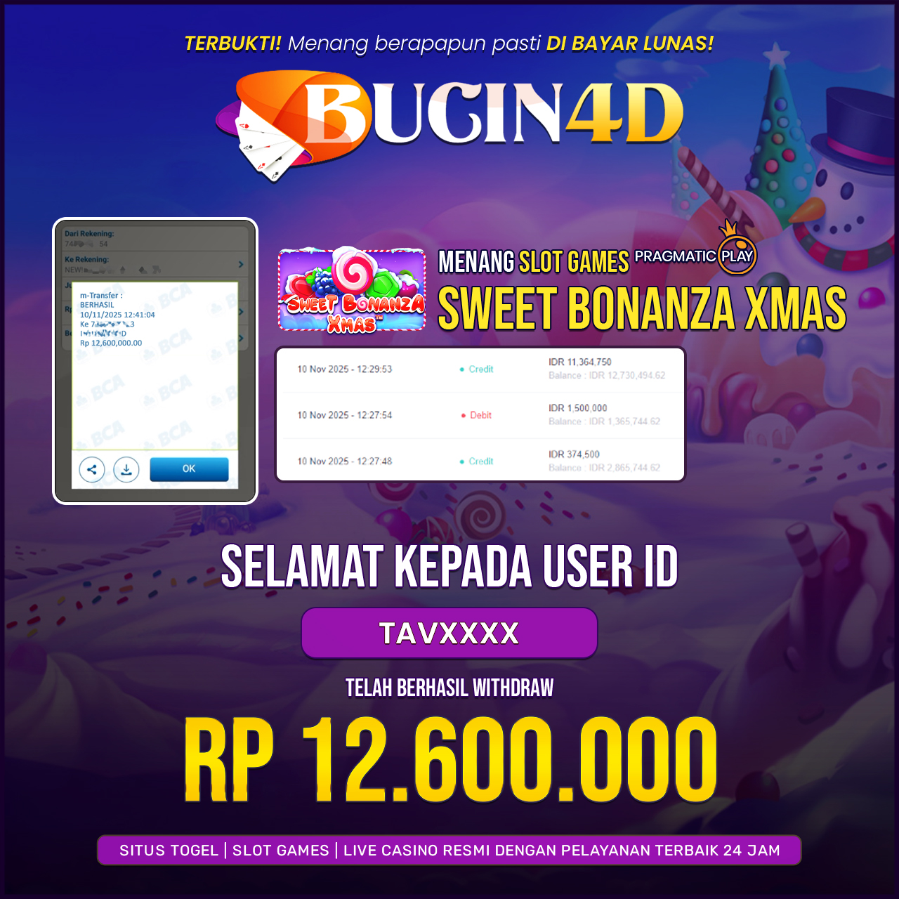 BUKTI JP SLOT PRAGMATIC PLAY