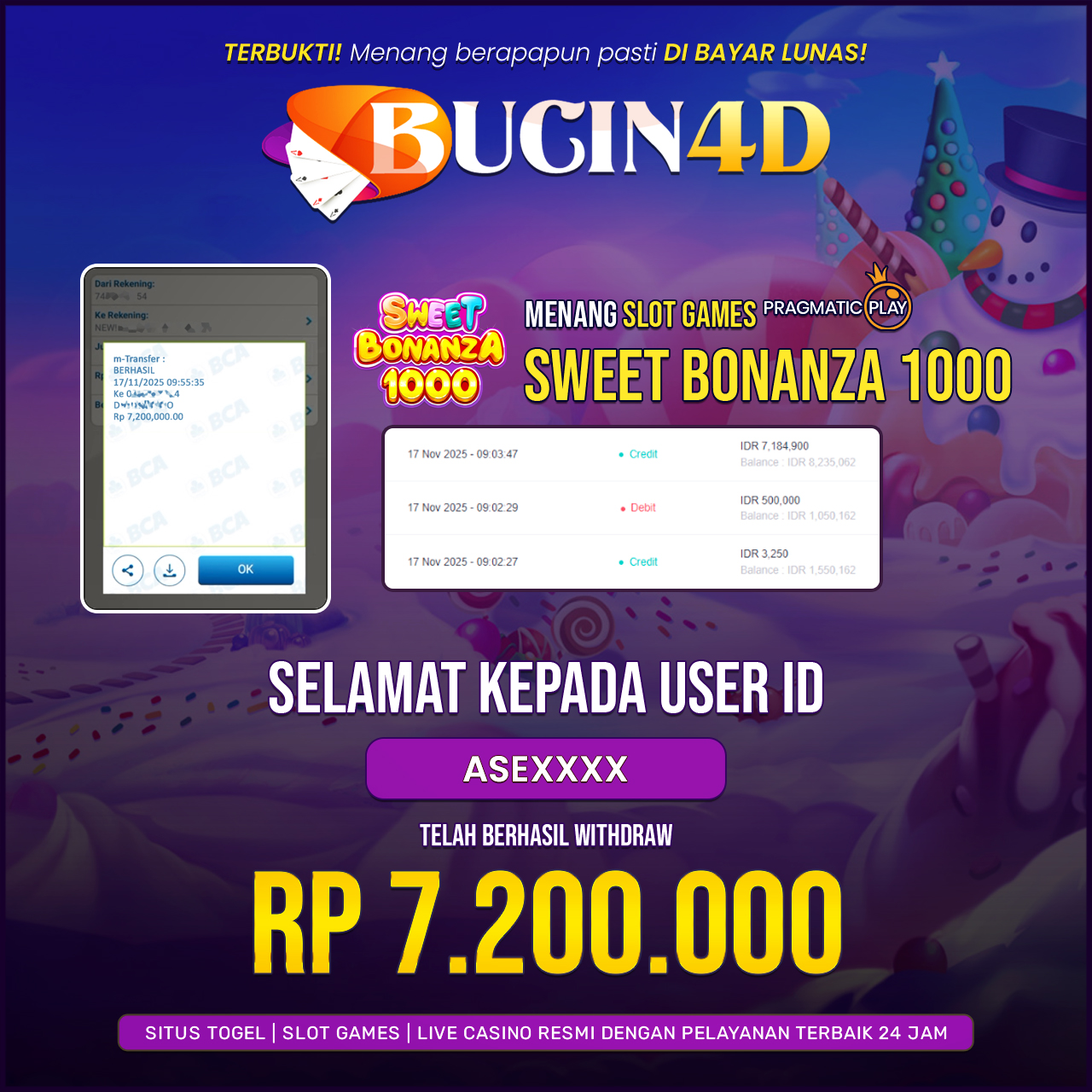 BUKTI JP SLOT PRAGMATIC PLAY