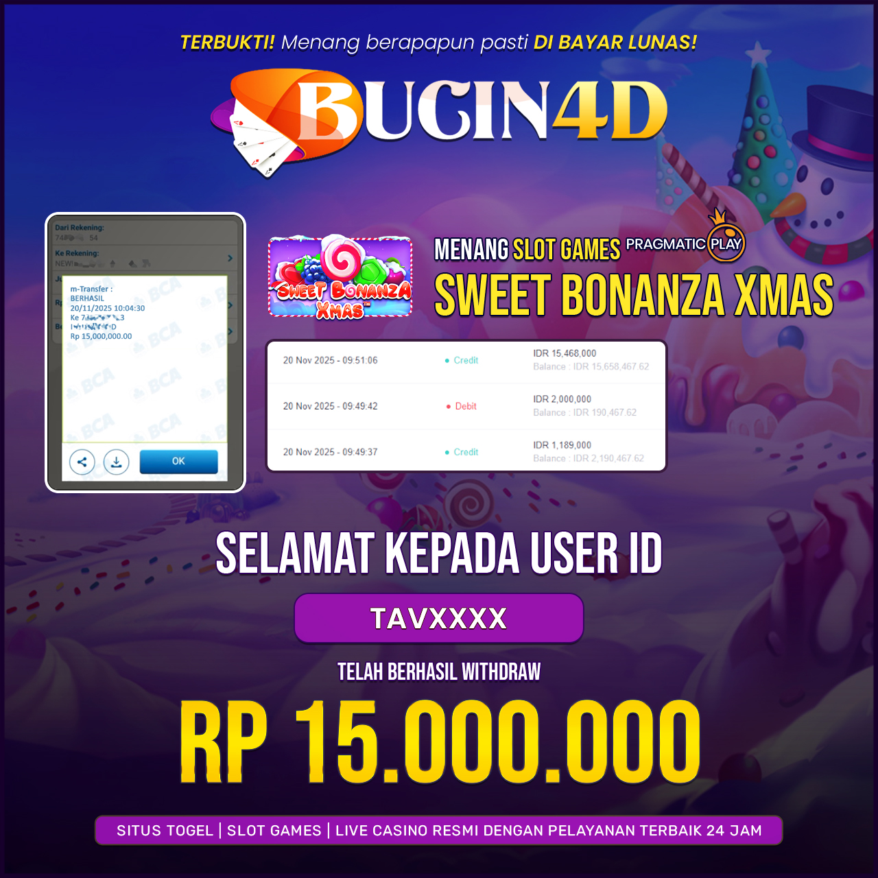 BUKTI JP SLOT PRAGMATIC PLAY