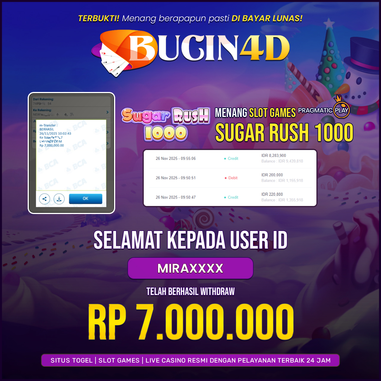 BUKTI JP SLOT PRAGMATIC PLAY