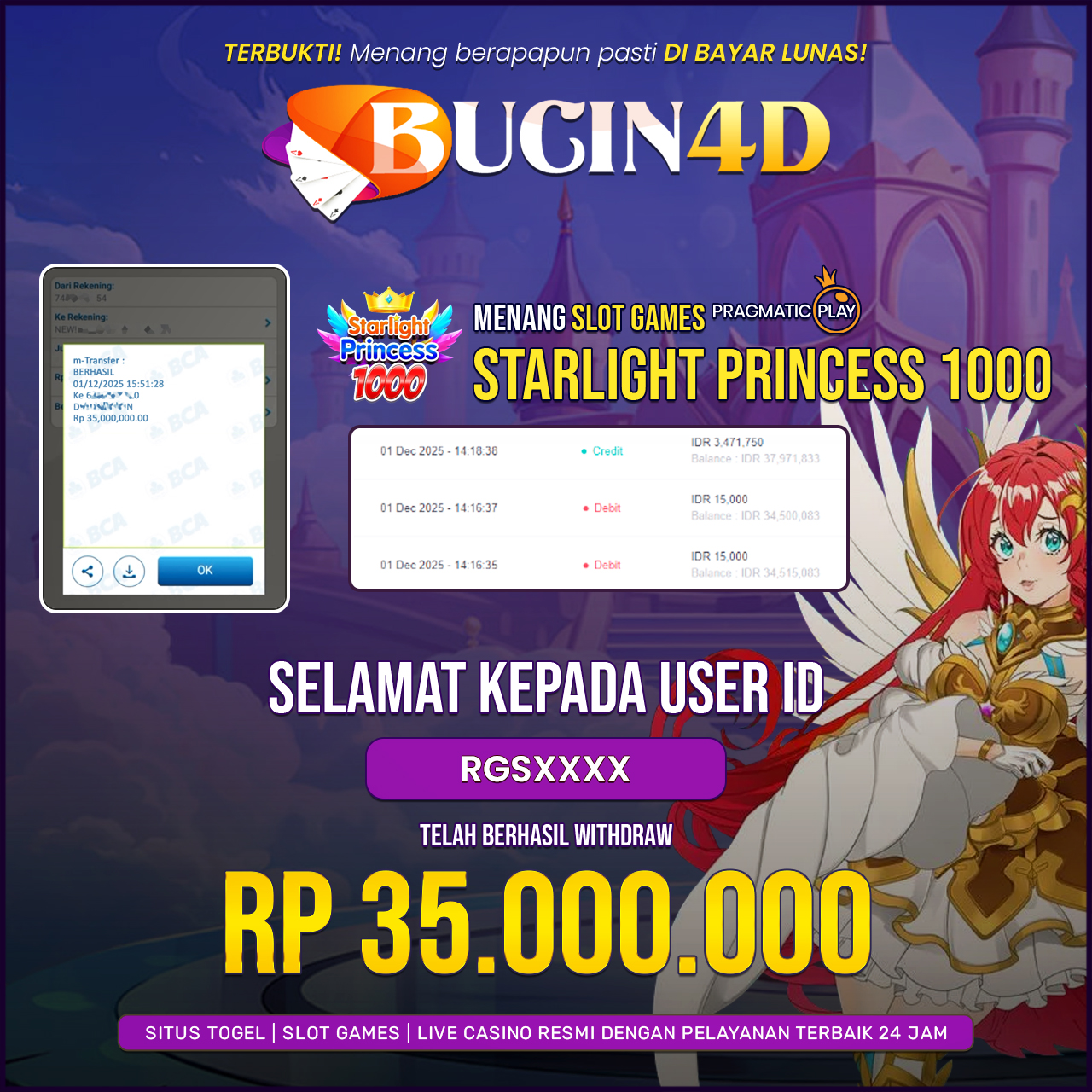 BUKTI JP SLOT PRAGMATIC PLAY