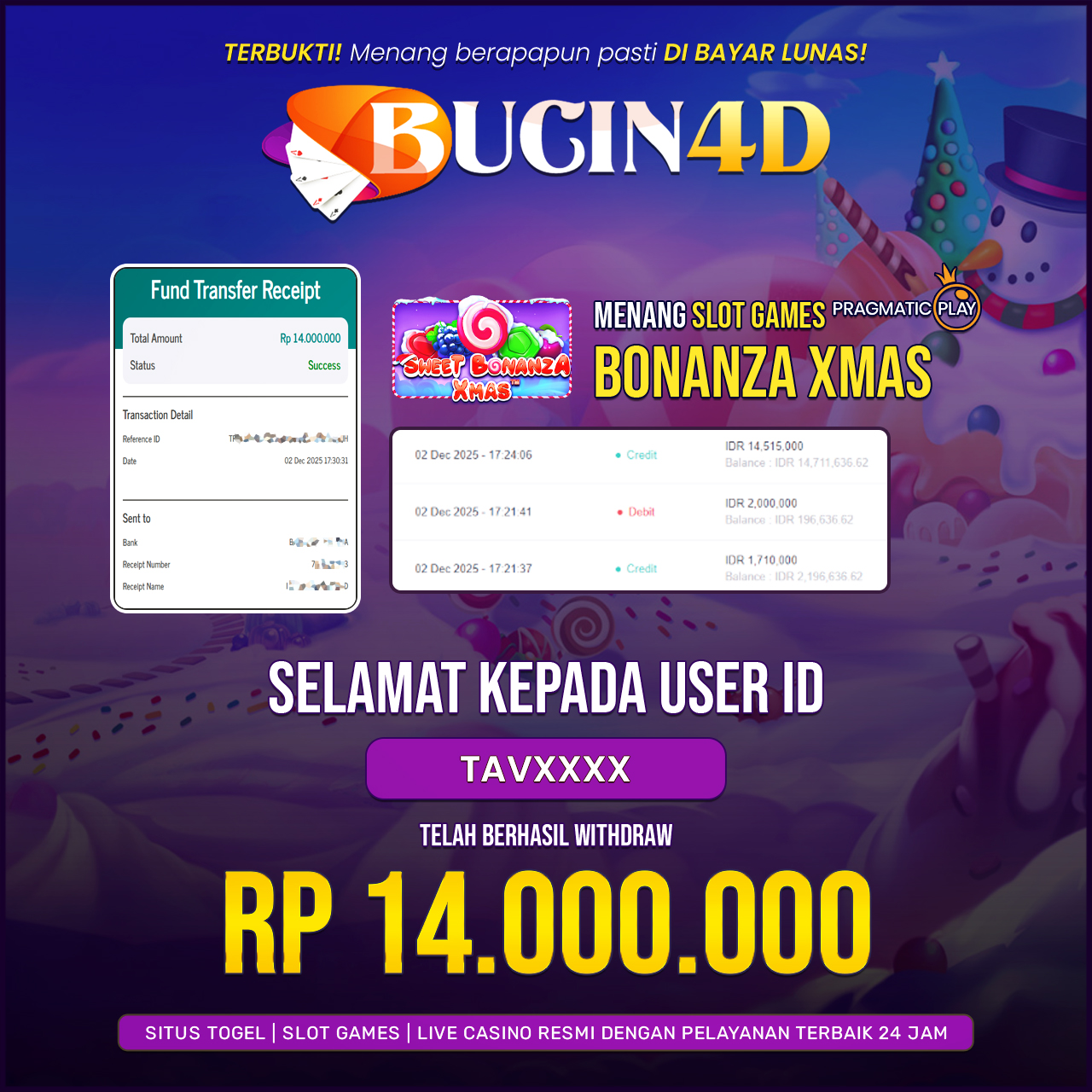 BUKTI JP SLOT PRAGMATIC PLAY