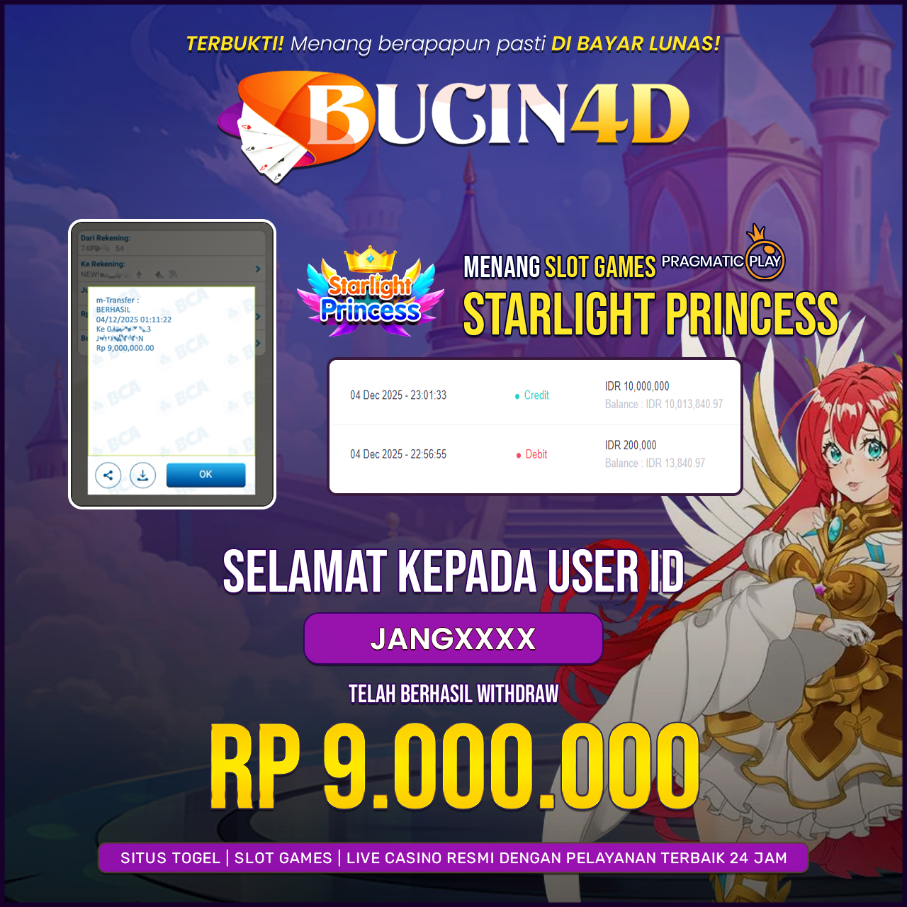 BUKTI JP SLOT PRAGMATIC PLAY