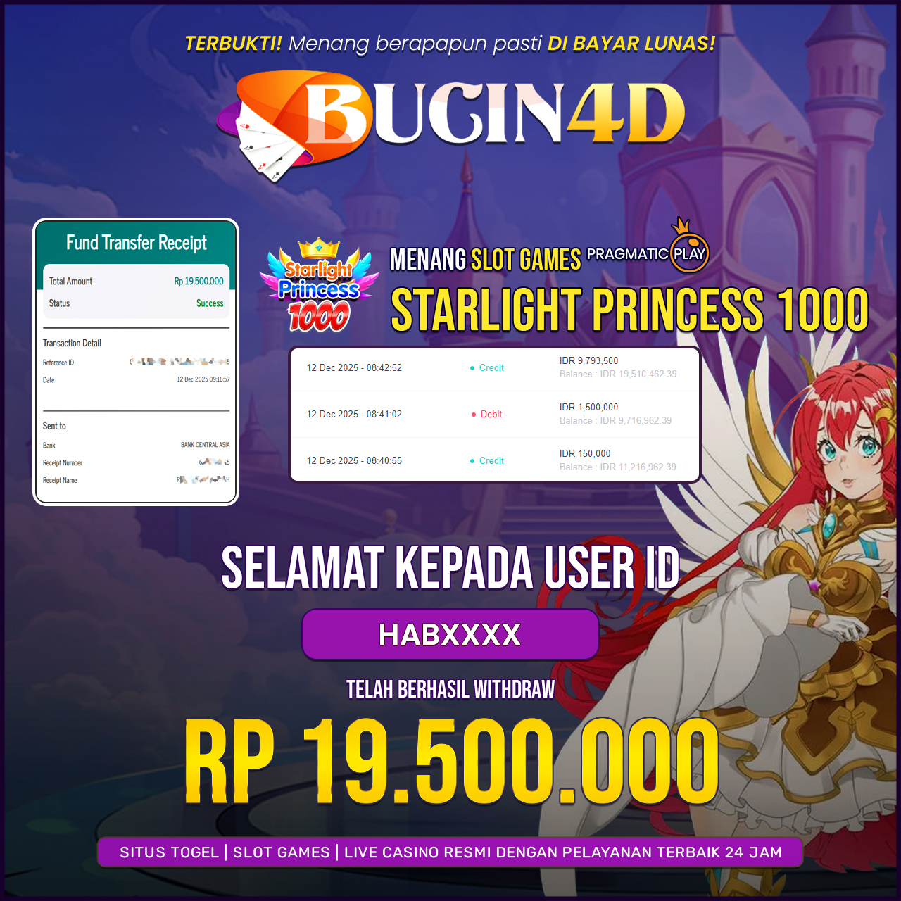 BUKTI JP SLOT PRAGMATIC PLAY