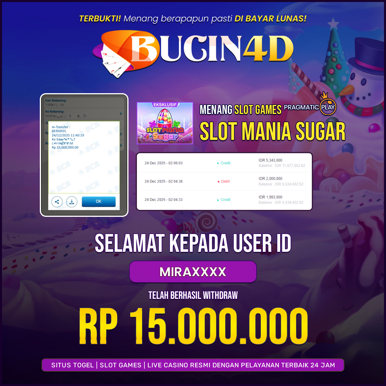 BUKTI JP SLOT PRAGMATIC PLAY