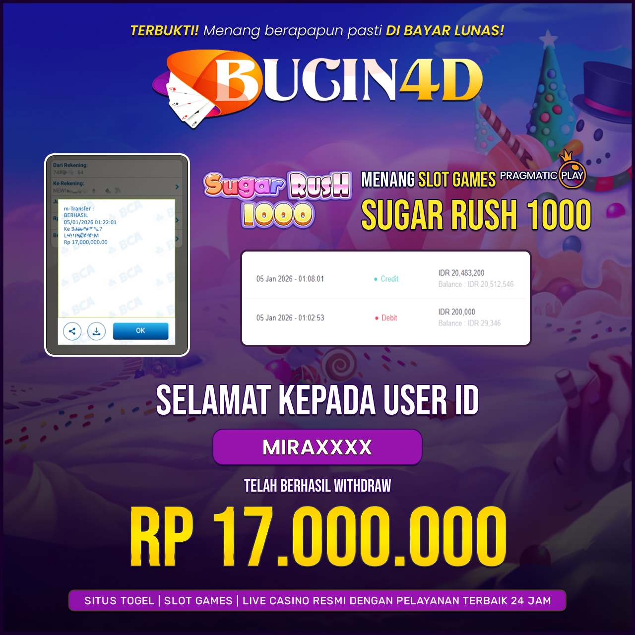 BUKTI JP SLOT PRAGMATIC PLAY