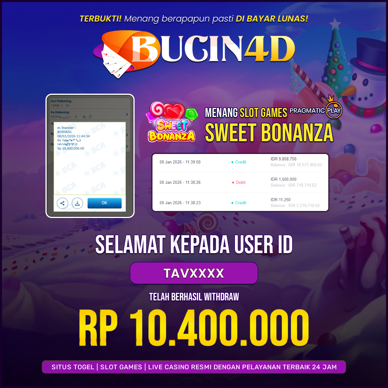 BUKTI JP SLOT PRAGMATIC PLAY