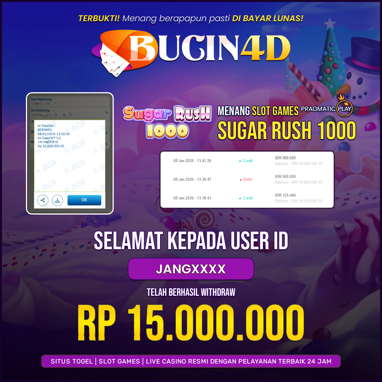 BUKTI JP SLOT PRAGMATIC PLAY